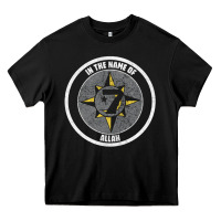 Black five percent nation of islam vintage look design Heavy Core Tee - linhVisuals