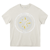 Cream five percent nation of islam vintage look design Heavy Core Tee - linhVisuals
