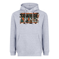 Heather Grey Cowhide is the New Black Heavyweight Hoodie - Jasminsmagicworld