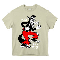 Mossy big bad wolf Heavy Core Tee - linhVisuals