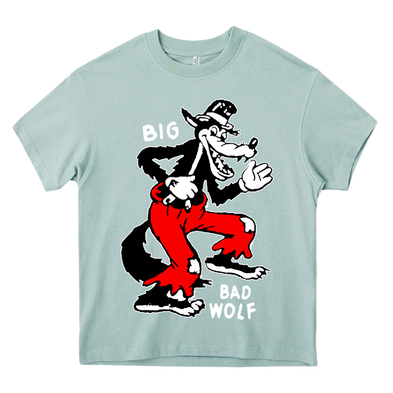 Big Bad Wolf Heavy Core Tee by linhVisuals | Teevron