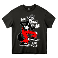 Asphalt big bad wolf Heavy Core Tee - linhVisuals