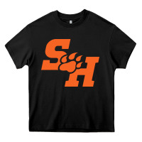 Black The SHSU Athletics Heavy Core Tee - linhVisuals