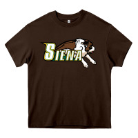 Chocolate Brown The Siena Saints Heavy Core Tee - linhVisuals
