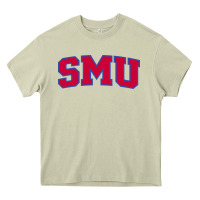 Mossy The SMU Athletics wordmark Heavy Core Tee - linhVisuals