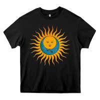 Black king crimson Heavy Core Tee - linhVisuals