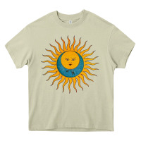 Mossy king crimson Heavy Core Tee - linhVisuals