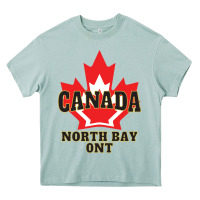 Arona north bay ontario on a cool Heavy Core Tee - linhVisuals