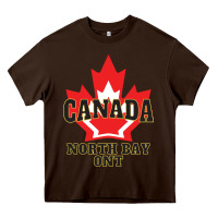 Chocolate Brown north bay ontario on a cool Heavy Core Tee - linhVisuals