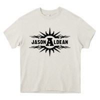 Cream jason aldean Heavy Core Tee - linhVisuals