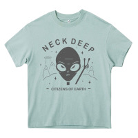 Arona neck deep clässic Heavy Core Tee - linhVisuals