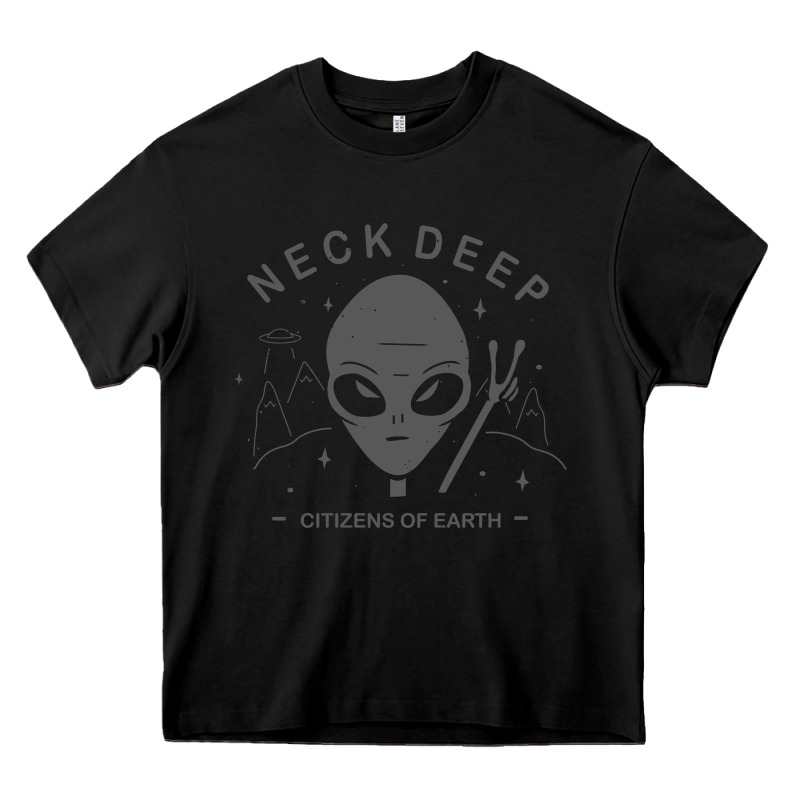 Neck Deep Clässic Heavy Core Tee by linhVisuals | Teevron