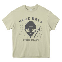 Mossy neck deep clässic Heavy Core Tee - linhVisuals