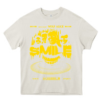 Cream wolf alice  müsïc Heavy Core Tee - linhVisuals