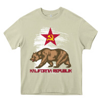 Mossy california republic communist kalifornia t shirt Heavy Core Tee - linhVisuals