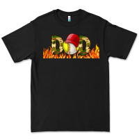 Black Baseball And Softball Dad Libbey Glass Premium Tee - BundleAndBundleShop