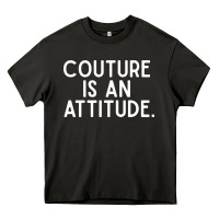 Asphalt couture is an attitude fashion quote Heavy Core Tee - linhVisuals