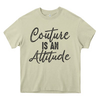 Mossy couture is an attitude inspirational fashion quote cute lettering text Heavy Core Tee - linhVisuals