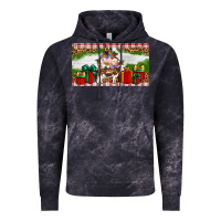Cloud Black Stocked christmas farm Vintage Hoodie - Artiststas