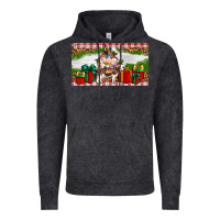 Vintage Black Stocked christmas farm Vintage Hoodie - Artiststas