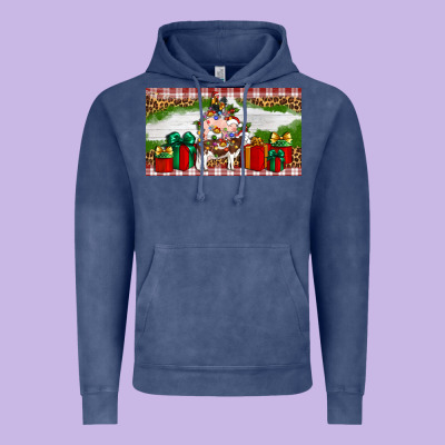 Stocked Christmas Farm Vintage Hoodie Designed By Artiststas