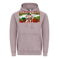 Vintage Zinc Stocked christmas farm Vintage Hoodie - Artiststas