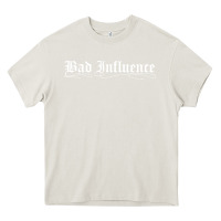 Cream bad influence funny Heavy Core Tee - linhVisuals