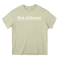 Mossy bad influence funny Heavy Core Tee - linhVisuals