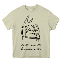 Mossy Car Seat Headrest Heavy Core Tee - linhVisuals