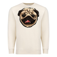 Sandshell pug Premium Sweatshirt - Jasminsmagicworld