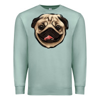 Seafoam pug Premium Sweatshirt - Jasminsmagicworld