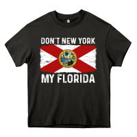 Asphalt don't new york my florida vintage flag funny saying gift Heavy Core Tee - linhVisuals