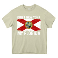 Mossy don't new york my florida vintage flag funny saying gift Heavy Core Tee - linhVisuals