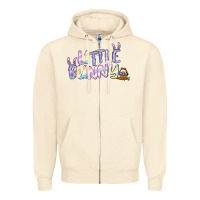 Sandshell easter little bunny Zipper Hoodie - Jasminsmagicworld