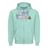Seafoam easter little bunny Zipper Hoodie - Jasminsmagicworld