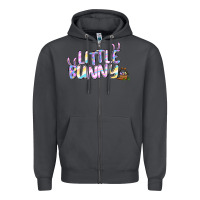 Smoke easter little bunny Zipper Hoodie - Jasminsmagicworld