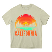 Mossy california t  shirt california sunset vintage trees scenery t  shirt Heavy Core Tee - linhVisuals