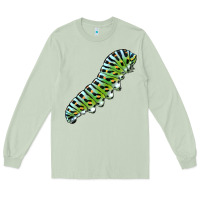 Matcha Papilio Machaon Caterpillar Long Sleeve Tee - LillyAllenDesigns