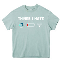 Arona funny things i hate low battery and wifi connection Heavy Core Tee - linhVisuals