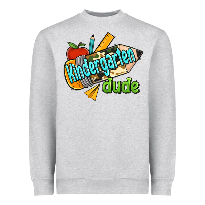 Kindergarten Grade Dude Heavyweight Sweatshirt by RanaPortraitStore | Teevron