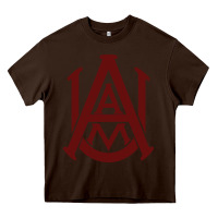 Chocolate Brown the-alabama-a&m-bulldogs-cute Heavy Core Tee - linhVisuals