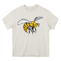 Cream the-alabama-state-hornets Heavy Core Tee - linhVisuals