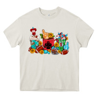 Cream Coffee And American Football Coffee Cups Heavy Core Tee - FaDigitalArtStudio