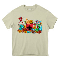Mossy Coffee And American Football Coffee Cups Heavy Core Tee - FaDigitalArtStudio