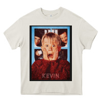 Cream home alone kevin Heavy Core Tee - linhVisuals
