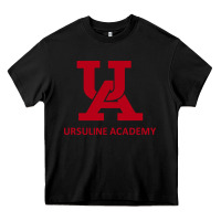 Black ursuline academy Heavy Core Tee - linhVisuals