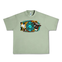 Oil Green Moo Mothers Urban Heavy Tee - Jasminsmagicworld