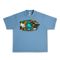 Pebble Blue Moo Mothers Urban Heavy Tee - Jasminsmagicworld