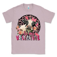 Lilac Be my Valentine Holstein Cow Valentine's Day Classic Tee - FaDigitalArtStudio