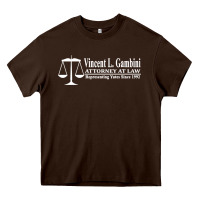 Chocolate Brown my cousin vinny   vincent gambini Heavy Core Tee - linhVisuals
